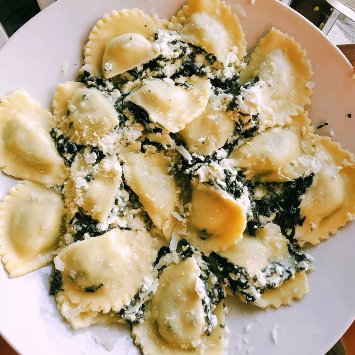 Savory Spinach Ricotta Triangles