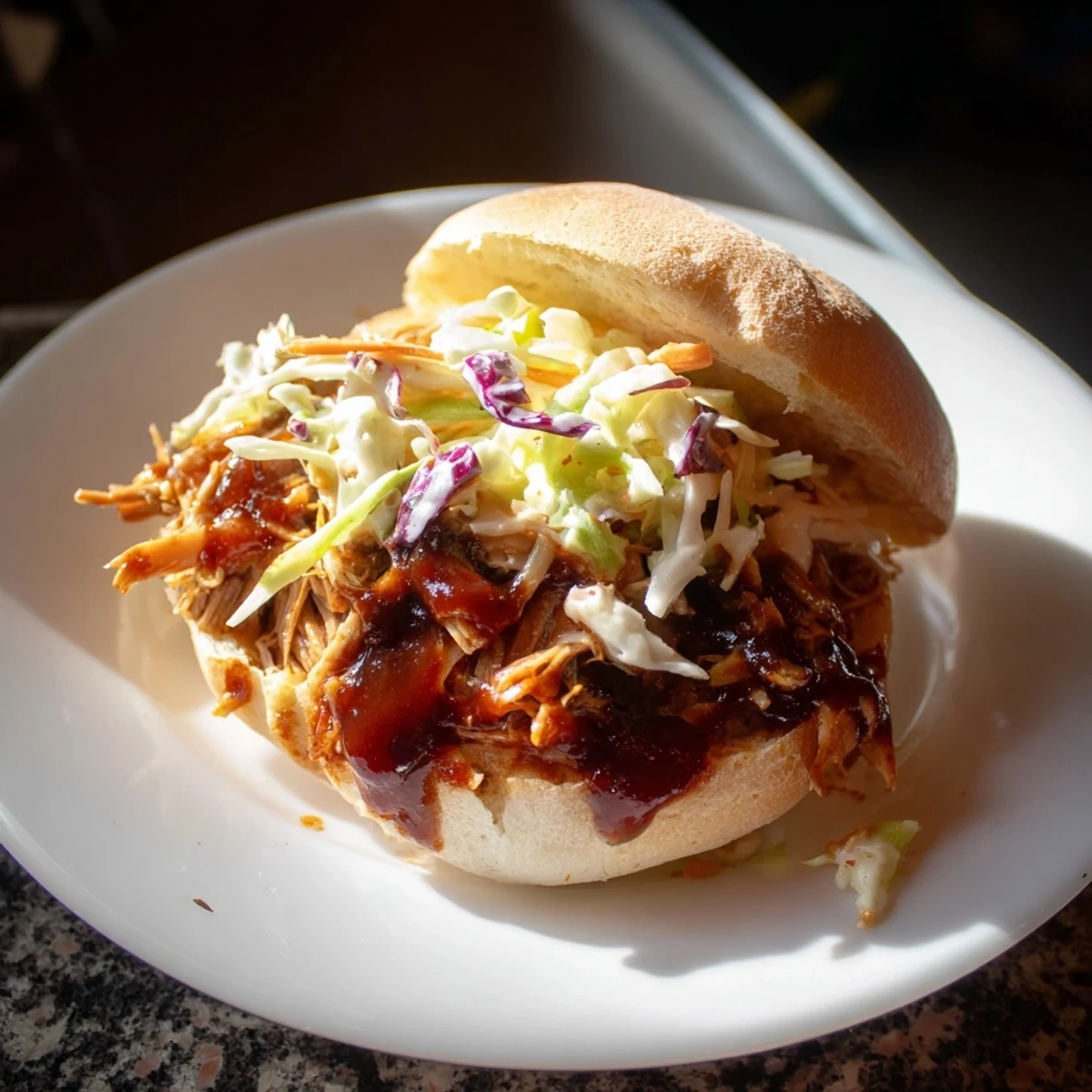 Enjoy the tender texture of BBQ Jackfruit Sliders, perfect for a casual vegan meal.