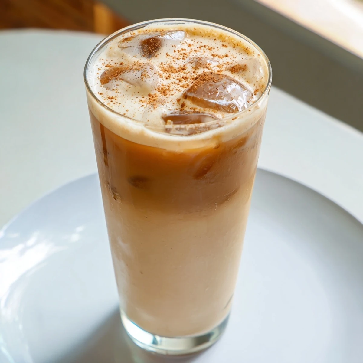 Creamy and refreshing Proffee Power Blend with ice, offering a perfect morning energy boost.