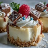 Easy Graduation Cheesecake Bites