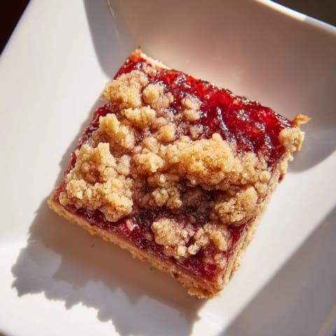 Simple Homemade Strawberry Jam Squares #17