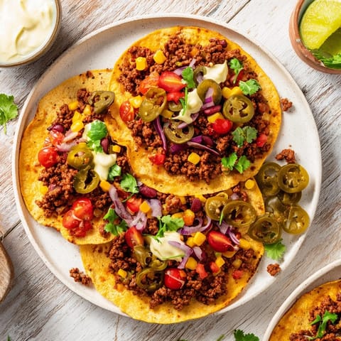 Classic Sheet Pan Beef Nachos #14