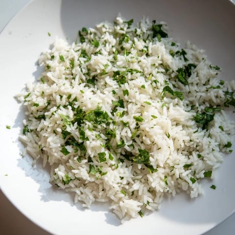Cilantro Lime Fluffy Rice