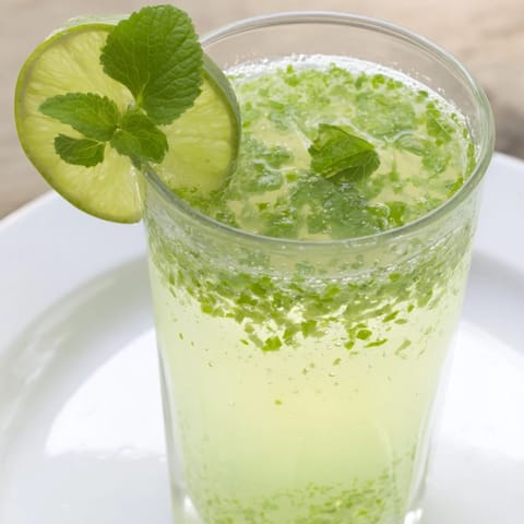 Mint Lime Agua Fresca