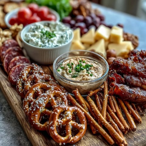 Game Day Snack Board