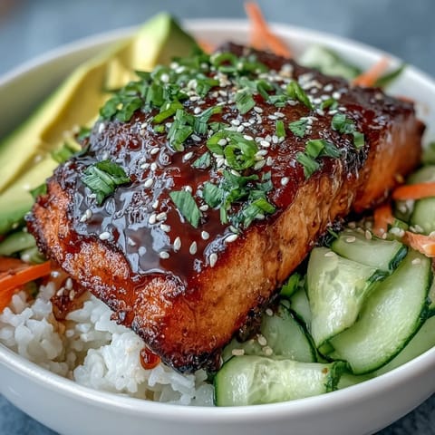 15-Minute Teriyaki Salmon Bowl