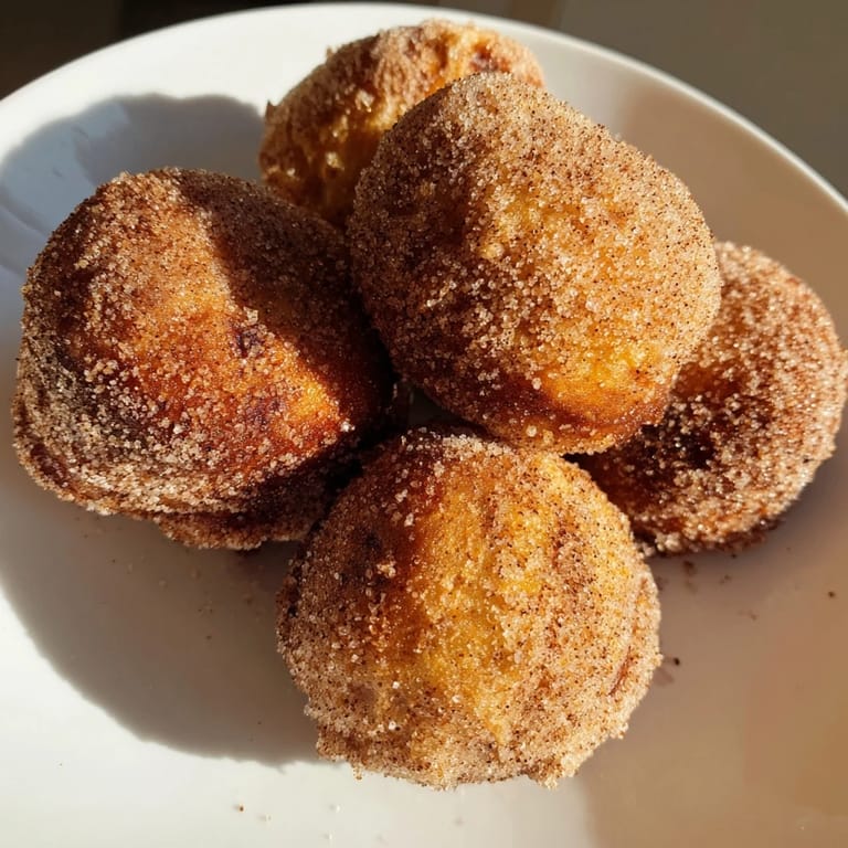 These homemade air fryer cinnamon donuts offer a warm, comforting experience with every bite.