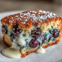 White chocolate lemon blueberry blondies with juicy berries and creamy chocolate chunks, perfect for spring and summer desserts.